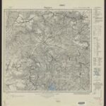 Topographische Karte 1:25.000 (5304) Nideggen Stadt [1935, Meßtischblatt]