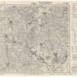 Topographische Karte 1:25.000 (5317) Rodheim an der Bieber [ca. 1936, Meßtischblatt]