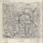 Meßtischblatt Nr.5361 Tschopsdorf - 1:25.000 (1943)