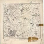 Meßtischblatt Nr.5372 Dambrau - 1:25.000 (1891)