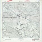 Meßtischblatt Nr.5374 Chronostau - 1:25.000 (1928)