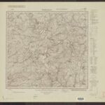 Topographische Karte 1:25.000 (5410) Waldbreitbach  [XI1944, Meßtischblatt]
