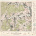 Topographische Karte 1:25.000 (5416) Braunfels  [IV1958, Meßtischblatt]