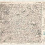 Topographische Karte 1:25.000 (5421) Ulrichstein  [III1956, Meßtischblatt]