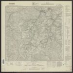 Topographische Karte 1:25.000 (5504) Hellenthal  [1939, Meßtischblatt] GEHEIM
