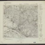 Topographische Karte 1:25.000 (5511) Bendorf  [XI1944, Meßtischblatt]