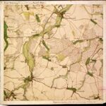 Meßtischblatt Nr.5571 Ottok - 1:25.000 (1825)