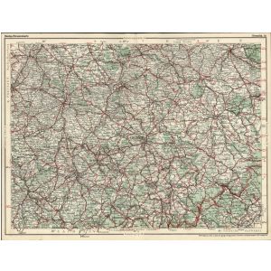 Dunlop-Straßen-Karte (55) Chemnitz - 1927/1928