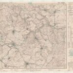 Topographische Karte 1:25.000 (5617) Usingen  [IV1955, Meßtischblatt]