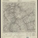 Topographische Karte 1:25.000 (5714) Kettenbach  [III1945, Meßtischblatt]