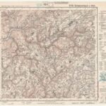 Topographische Karte 1:25.000 (5735) Schwarzenbach am Wald [ca. 1938, Meßtischblatt]