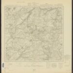 Topographische Karte 1:25.000 (5802) Burg Reuland [X1939, Meßtischblatt] GEHEIM