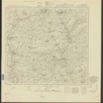 Topographische Karte 1:25.000 (5804) Schönecken [1939, Meßtischblatt] GEHEIM