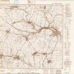 Meßtischblatt Nr.5873 Bauerwitz - 1:25.000 (1942)