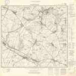 Meßtischblatt Nr.5874 Preußisch Krawarn - 1:25.000 (1938)