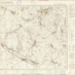 Meßtischblatt Nr.5874 Preußisch Krawarn - 1:25.000 (1942)