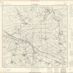 Meßtischblatt Nr.5876 Groß Rauden - 1:25.000 (1928)