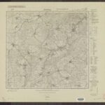 Topographische Karte 1:25.000 (5911) Kisselbach  [XI1944, Meßtischblatt]