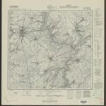 Topographische Karte 1:25.000 (6005) Bitburg  [1939, Meßtischblatt] GEHEIM
