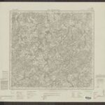 Topographische Karte 1:25.000 (6218) Neunkirchen  [XI1944, Meßtischblatt]