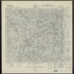 Topographische Karte 1:25.000 (6407) Wadern  [1939, Meßtischblatt] GEHEIM