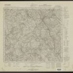 Topographische Karte 1:25.000 (6408) Nohfelden  [X1944, Meßtischblatt] GEHEIM