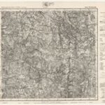 Topographische Karte 1:25.000 (6418) Weinheim  [ca. 1936, Meßtischblatt]