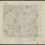Topographische Karte 1:25.000 (6508) Ottweiler  [XI1944, Meßtischblatt]
