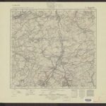 Topographische Karte 1:25.000 (6607) Heusweiler  [1941, Meßtischblatt]