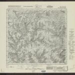 Topographische Karte 1:25.000 (6611) Hermersberg [ca. 1939, Meßtischblatt] Zinkdruck
