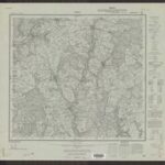 Topographische Karte 1:25.000 (6621) Dallau  [1936, Meßtischblatt] GEHEIM