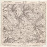 Topographische Karte 1:25.000 (6624) Doerzbach  [1939, Meßtischblatt]