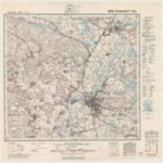 Topographische Karte 1:25.000 (6638) Schwandorf i Bayern [1952, Meßtischblatt]