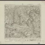 Topographische Karte 1:25.000 (6722) Brettach  [II1945, Meßtischblatt]