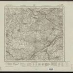 Topographische Karte 1:25.000 (7018) Eutingen  [II1945, Meßtischblatt]