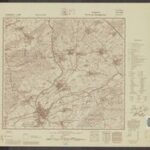 Topographische Karte 1:25.000 (7106) Duß / Dieuze [vor 1945, Meßtischblatt]
