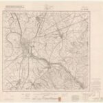 Topographische Karte 1:25.000 (7115) Rastatt  [ca. 1942, Meßtischblatt]