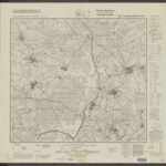 Topographische Karte 1:25.000 (7207) Langenberg Westmark  [ca. 1944, Meßtischblatt]