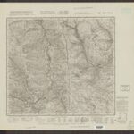 Topographische Karte 1:25.000 (7416) Baiersbronn  [III1945, Meßtischblatt]