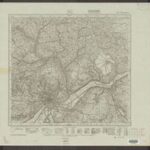 Topographische Karte 1:25.000 (7420) Tübingen [II1945, Meßtischblatt]