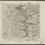 Topographische Karte 1:25.000 (7717) Oberndorf  [II1945, Meßtischblatt]