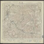 Topographische Karte 1:25.000 (7719) Balingen / Thanheim [1940, Meßtischblatt]