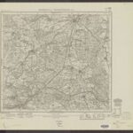 Topographische Karte 1:25.000 (8020) MESSKIRCH WALBERTSWEILER  [II1945, Meßtischblatt]