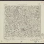 Topographische Karte 1:25.000 (8021) PFULLENDORF HAUSEN  [II1945, Meßtischblatt]