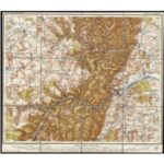 Karte der Vogesen (8) Zabern 1:50.000 (August 1913)