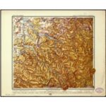 Karte der Vogesen (9) Alberschweiler und Dagsburg 1:50.000 (Oktober 1910)