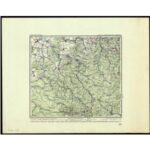 Karte der Vogesen (9) Alberschweiler und Dagsburg 1:50.000 (Oktober 1910)