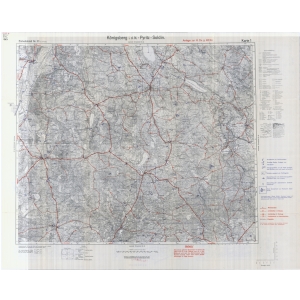 Einheitsblatt 53 - Königsberg in der Neumark - Pyitz - Soldin (1936)