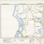 Eisenbahnkarte Deutschlands - Blatt 1 - Westerland (1944) 1:300.000 [Nur für den Dienstgebrauch bestimmt]