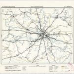 Eisenbahnkarte Deutschlands - Blatt 22 - Berlin (1939) 1:300.000 [Nur für den Dienstgebrauch bestimmt]